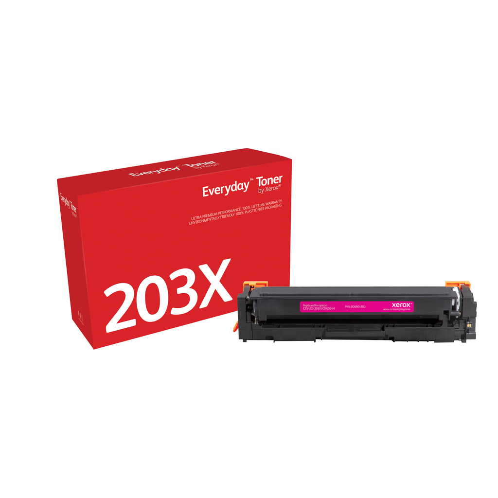 Everyday™ Magenta Toner by Xerox compatible with HP 203X (CF543X), High capacity