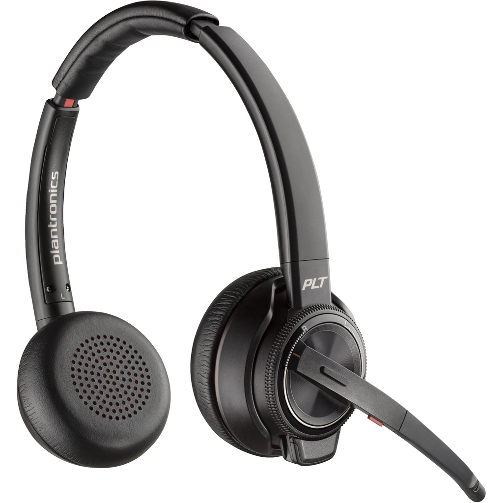 POLY Savi 8220 UC DECT 1880-1900 MHz USB-A Headset - Image 2