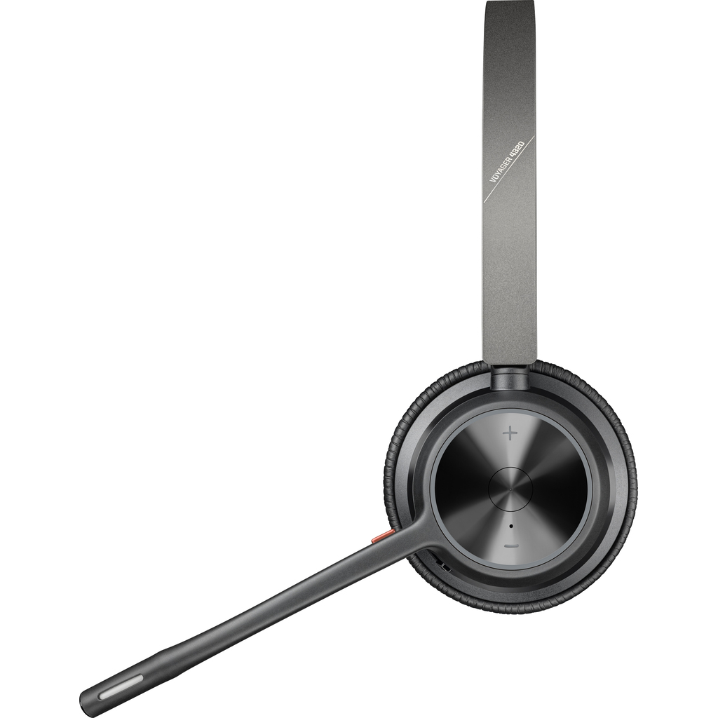 POLY Voyager 4320 USB-C Headset +BT700 dongle +Charging Stand - Image 2