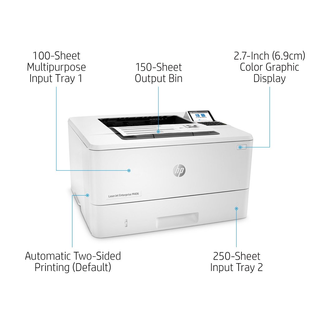 HP LaserJet Enterprise M406dn - Image 9