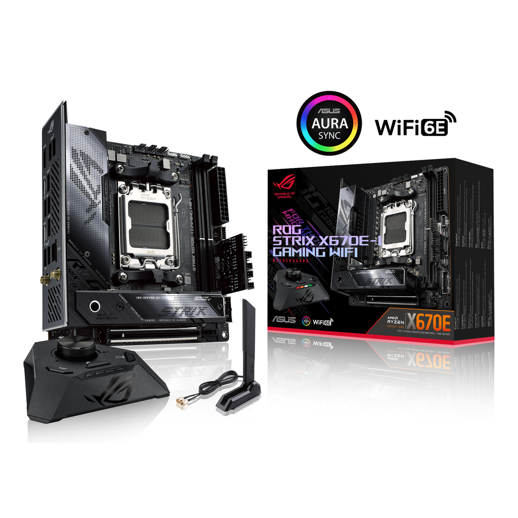 ASUS ROG STRIX X670E-I GAMING WIFI AMD X670 Socket AM5 mini ITX - Image 15