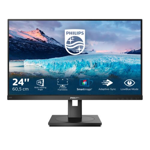 Philips S Line 242S1AE/00 LED display 60.5 cm (23.8") 1920 x 1080 pixels Full HD Black - Image 7
