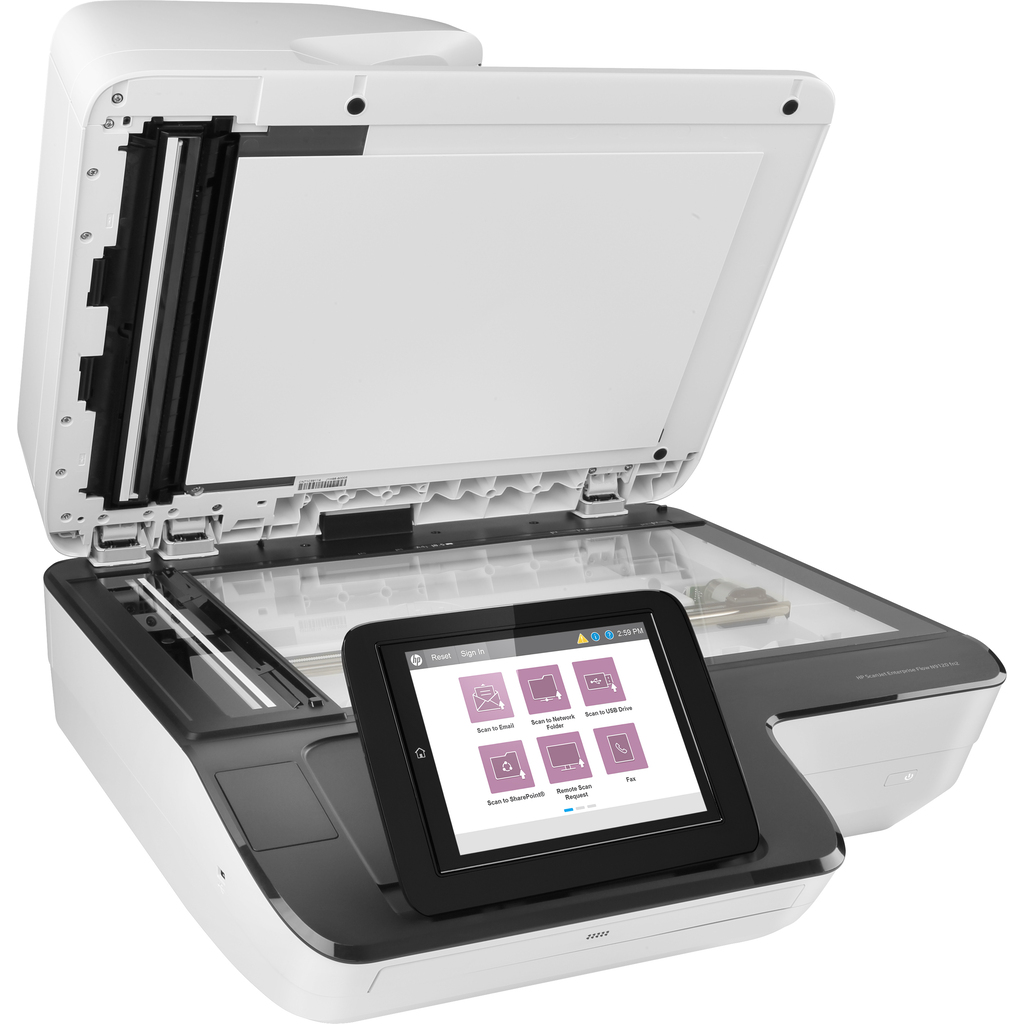 HP Scanjet Enterprise Flow N9120 fn2 Flatbed & ADF scanner 600 x 600 DPI A3 Black, White - Image 5