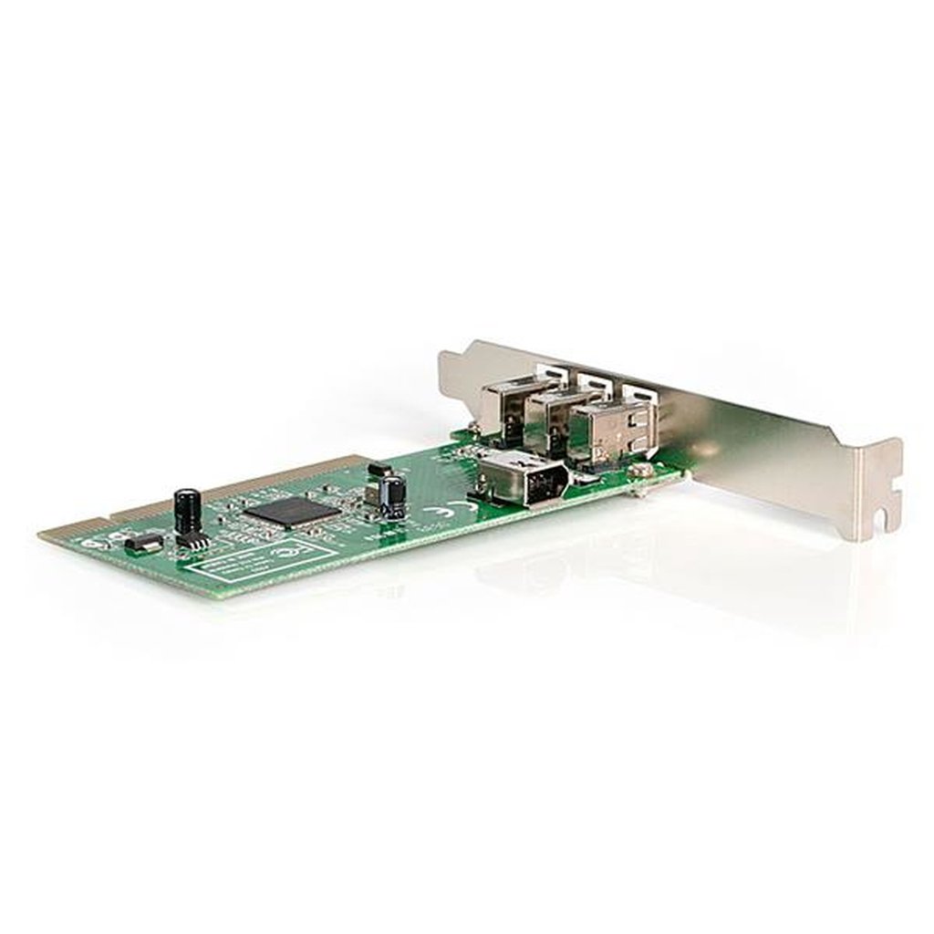 StarTech.com 4 port PCI 1394a FireWire Adapter Card - 3 External 1 Internal - Image 4