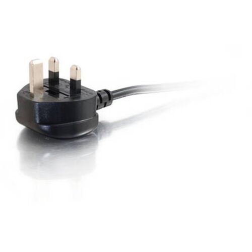 C2G 0.5m Universal Power Cord Black - Image 2
