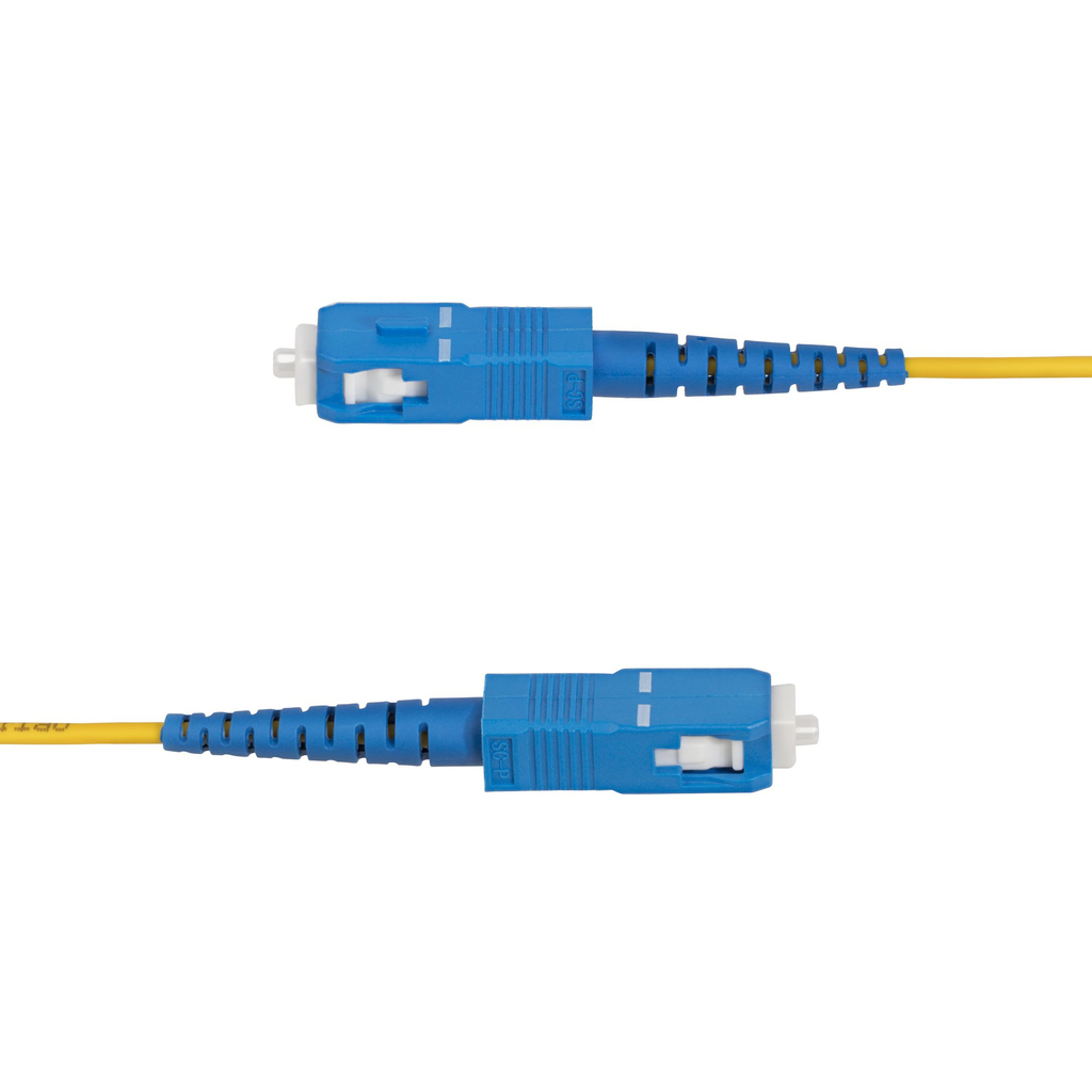 StarTech.com 10m (32.8ft) LC to SC (UPC) OS2 Single Mode Simplex Fiber Optic Cable, 9/125µm, 40G/100G, Bend Insensitive, Low I - Image 2