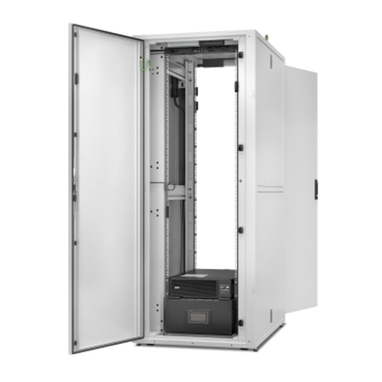 APC EcoStruxure Micro Data Center, with 42U rack, 5kVA, RM cooling, 230V, 50Hz, 2000H x 800W x 1200D mm