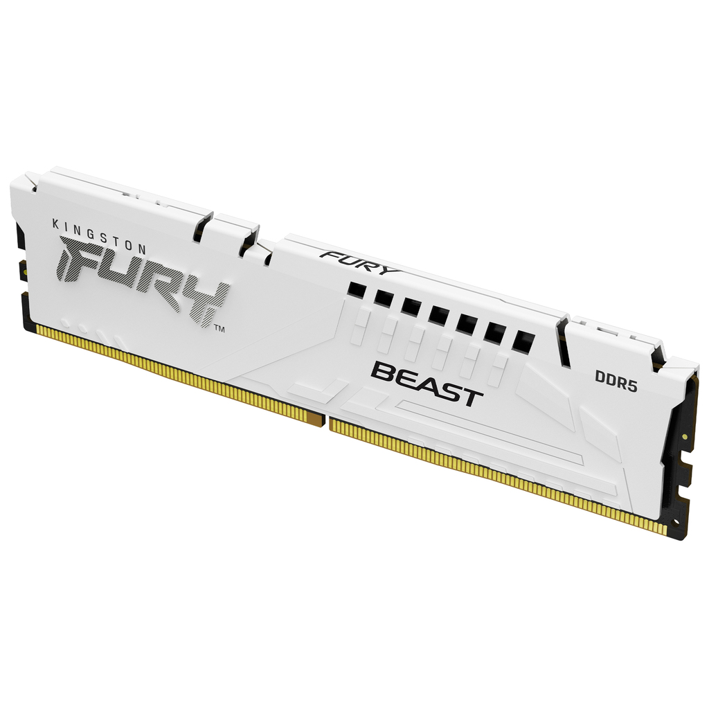 Kingston Technology FURY Beast 64GB 6000MT/s DDR5 CL30 DIMM (Kit of 2) White EXPO - Image 2