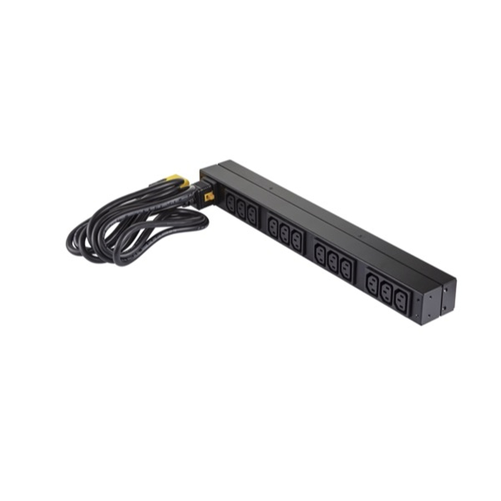 APC NetShelter Basic Rack PDU, 1U, 1PH, 3.7kW 230V 16A or 3.3kW 208V 16A, x12 C13 outlets, C20 cord - Image 21