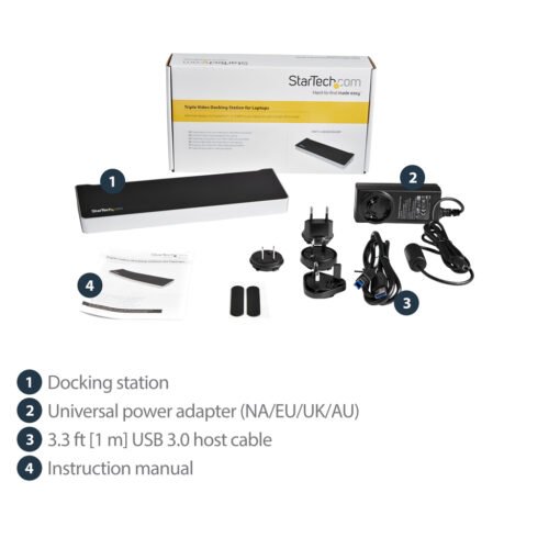StarTech.com Triple-Monitor USB 3.0 Docking Station - 1x HDMI - 2x DisplayPort - Image 12