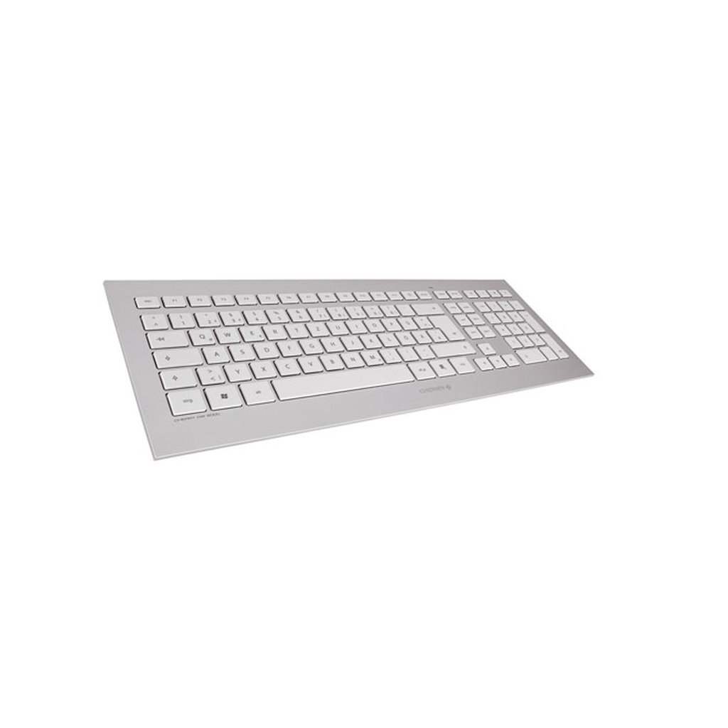 CHERRY DW 8000 keyboard Mouse included Universal RF Wireless QWERTY US English Silver, White - Image 2