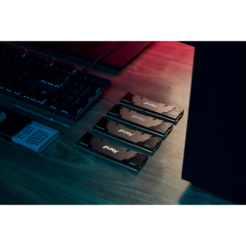 Kingston Technology FURY 16GB 4000MT/s DDR4 CL19 DIMM (Kit of 2) Renegade Black - Image 20