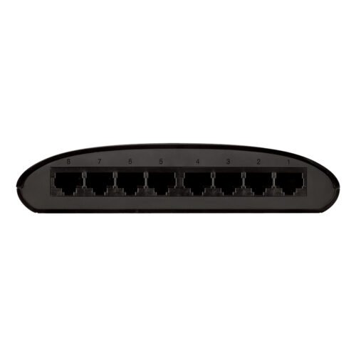 D-Link DES-1008D Unmanaged Fast Ethernet (10/100) Black - Image 2