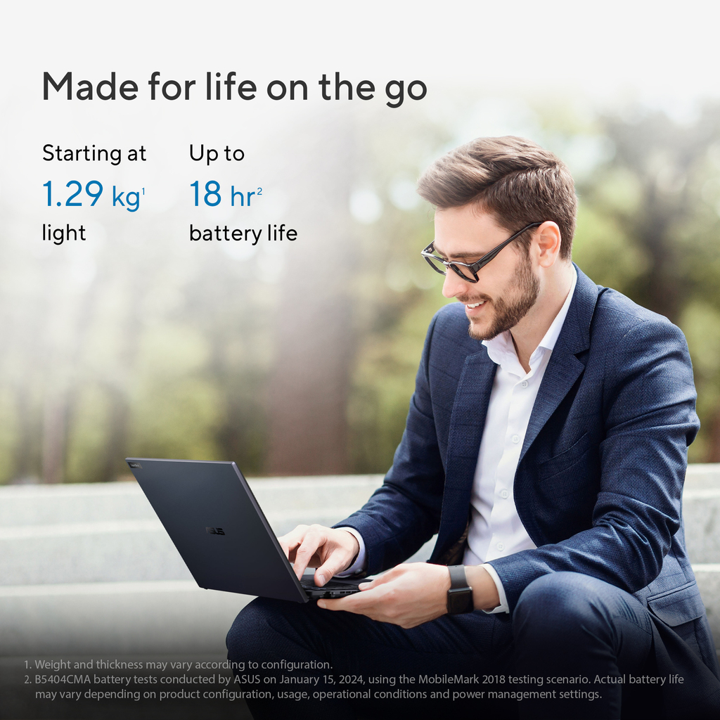 ASUS ExpertBook B5 B5404CM-Q5U715X Intel Core Ultra 7 155U Laptop 35.6 cm (14") WUXGA 16 GB DDR5-SDRAM 512 GB SSD Wi-Fi 6E (802 - Image 19