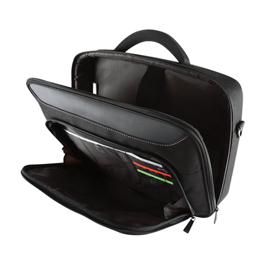 Targus CN414EU laptop case 36.3 cm (14.3") Briefcase Black, Red - Image 6