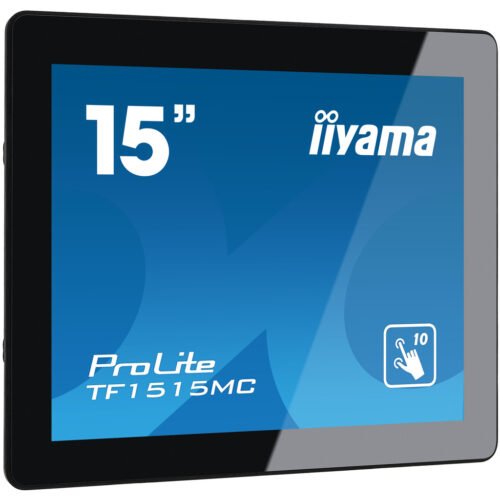 iiyama TF1515MC-B2 Signage Display 38.1 cm (15") LED 350 cd/m² XGA Black Touchscreen - Image 12