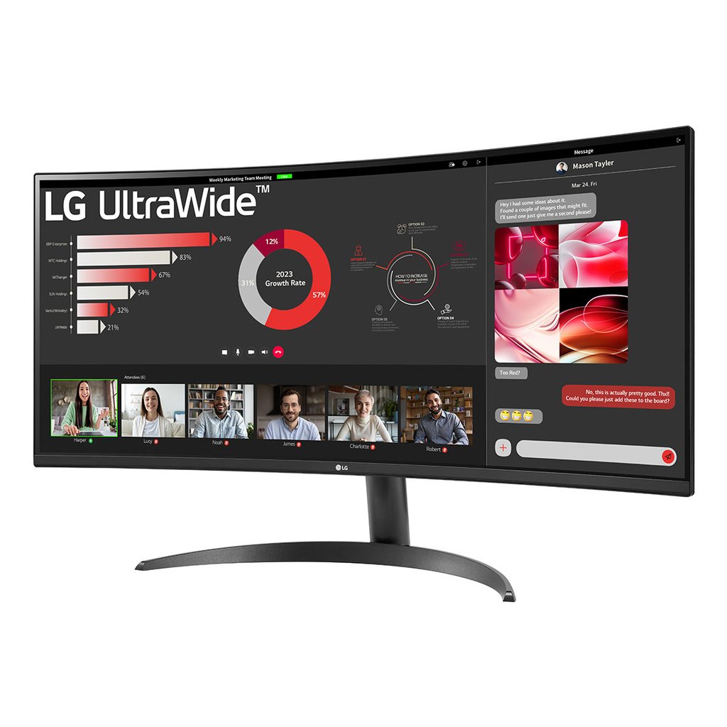 LG 34WR50QK-B computer monitor 86.4 cm (34") 3440 x 1440 pixels Wide Quad HD Black - Image 4