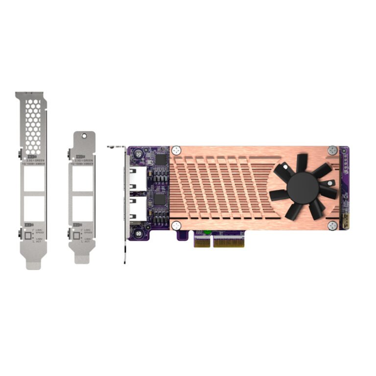 QNAP QM2-2P2G2T network card Internal Ethernet 2500 Mbit/s