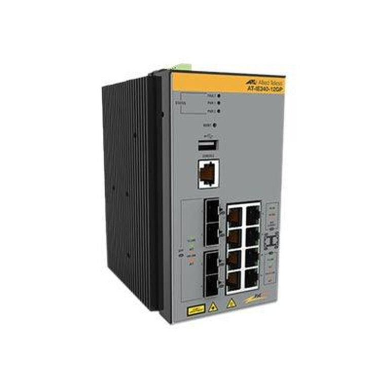 Allied Telesis AT-IE340-12GT-980 network switch Managed L3 Gigabit Ethernet (10/100/1000) Grey