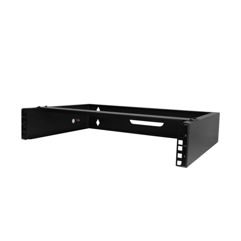 StarTech.com 2U Wall Mount Network Rack - 14In. Deep (Low Profile) - 19" Patch Panel Bracket for Shallow Server, IT Equipment,