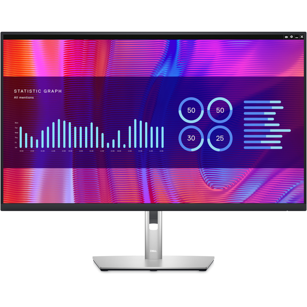DELL P Series P3223DE computer monitor 80 cm (31.5") 2560 x 1440 pixels Quad HD LCD Black