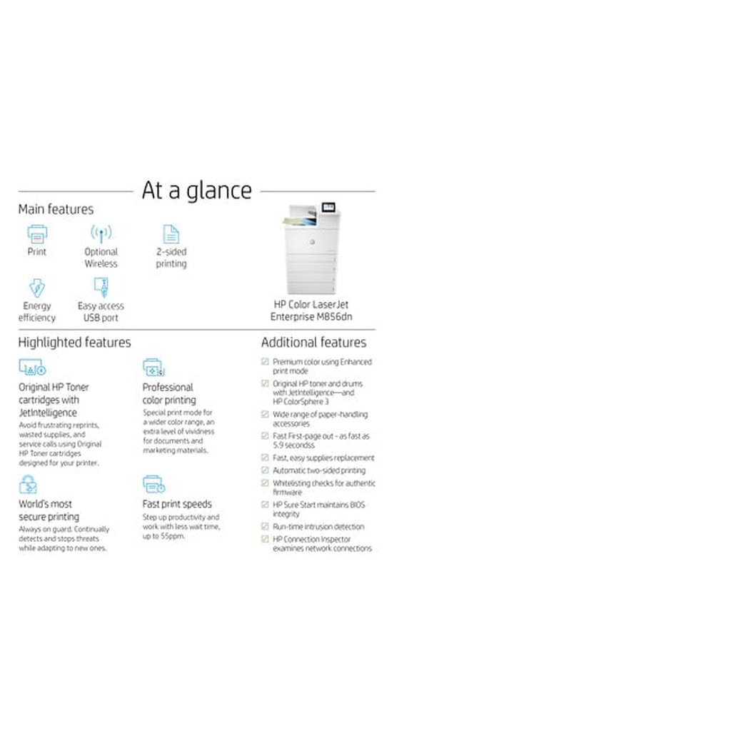 HP Color LaserJet Enterprise M856dn - Image 20