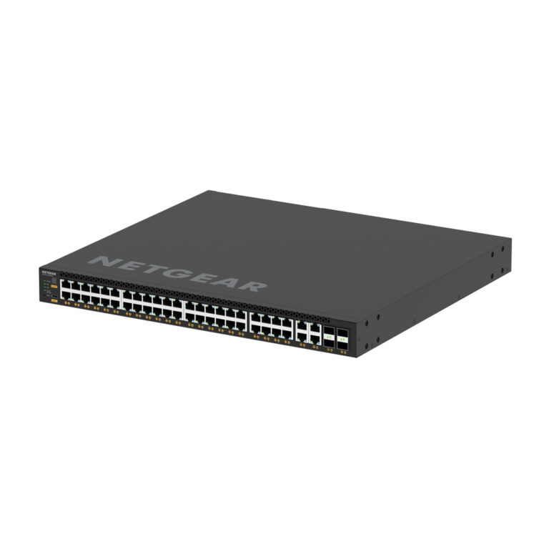 NETGEAR MSM4352 Managed L3 2.5G Ethernet (100/1000/2500) Power over Ethernet (PoE) 1U Black