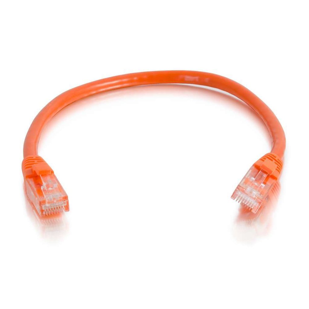 C2G 1.5m Cat5e Booted Unshielded (UTP) Network Patch Cable - Orange - Image 4