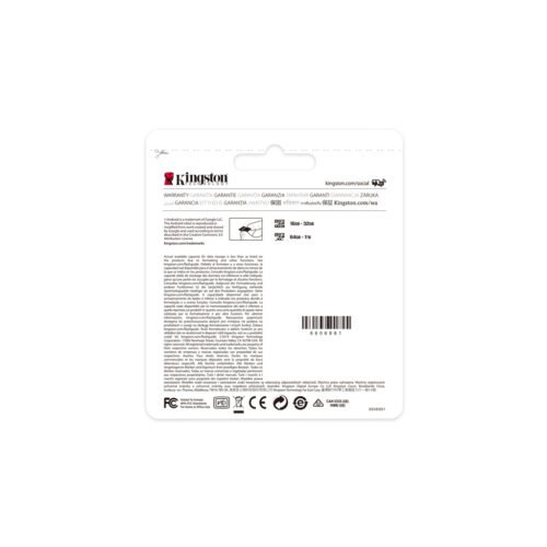 Kingston Technology 64GB micSDXC Canvas Select Plus 100R A1 C10 Three Pack + Single ADP - Image 4