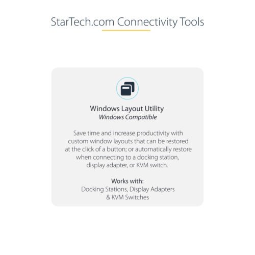 StarTech.com 3-Port USB-C MST Hub - USB Type-C to 3x HDMI Multi-Monitor Adapter for Laptop - Triple HDMI up to 4K 60Hz with DP - Image 9