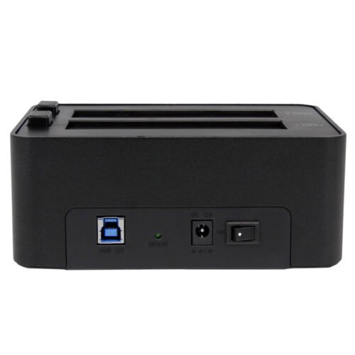 StarTech.com Dual Bay Hard Drive Duplicator and Eraser, Standalone SATA HDD/SSD Cloner/Copier, USB 3.0 to SATA Docking Station, - Image 4
