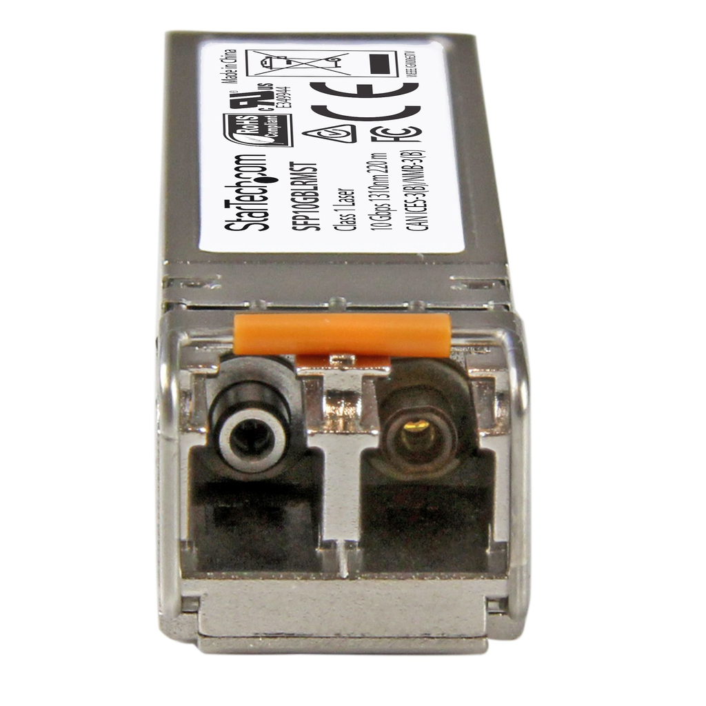 StarTech.com MSA Compliant SFP+ Transceiver Module - 10GBASE-LRM~MSA Uncoded SFP+ Module - 10GBASE-LRM - 10GbE Multi Mode Fiber - Image 3