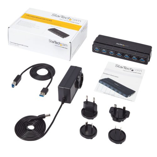 StarTech.com 7-Port USB 3.0 Hub - Desktop~7-Port USB 3.0 Hub (5Gbps) - Desktop - Image 2