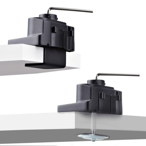 StarTech.com Triple Monitor Desk Mount For Up To Three 27in Screens, VESA 75x75/100x100, Tool-Less Arm Adjustments, C-Clamp/Gro - Image 19