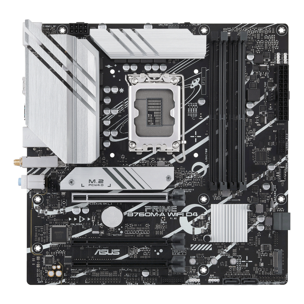 ASUS PRIME B760M-A WIFI D4 Intel B760 LGA 1700 micro ATX - Image 2