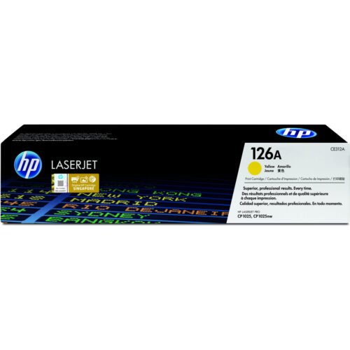 HP 126A Yellow Original LaserJet Toner Cartridge - Image 10
