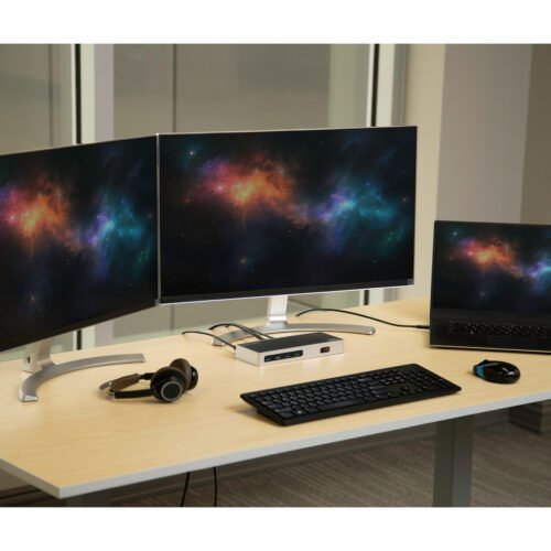 StarTech.com USB-C & USB-A Dock - Dual Monitor 4K 60Hz Dock DisplayPort + HDMI - Hybrid USB 3.0 Docking Station for USB-C or US - Image 13