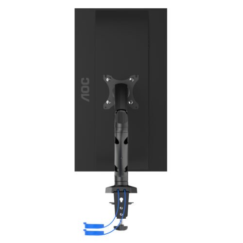AOC AS110DX monitor mount / stand 81.3 cm (32") Desk Black - Image 5