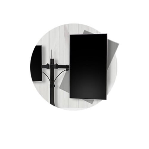 Kensington SmartFit® Ergo Dual Extended Monitor Arm - Image 5