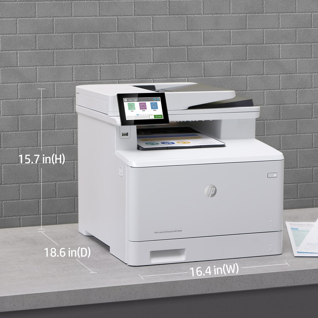 HP Color LaserJet Enterprise MFP M480f - Image 8