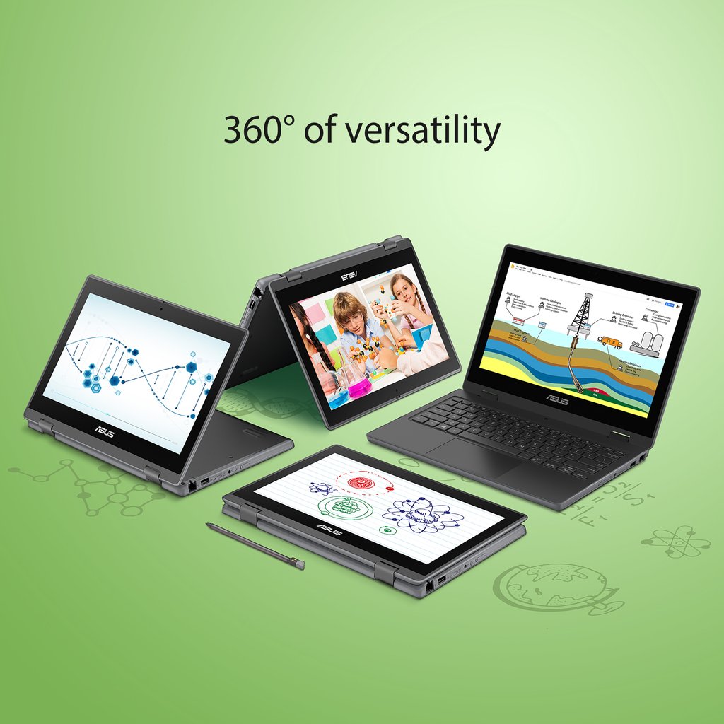 ASUS BR1100F-CDXA-3Y Intel® Celeron® N N4500 Hybrid (2-in-1) 29.5 cm (11.6") Touchscreen HD 4 GB DDR4-SDRAM 128 GB eM - Image 13