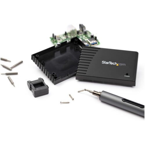 StarTech.com 55-Bit Electric Precision Screwdriver Set - Portable Cordless Battery Powered Bit Driver Kit for Electronic, Lapto - Image 12