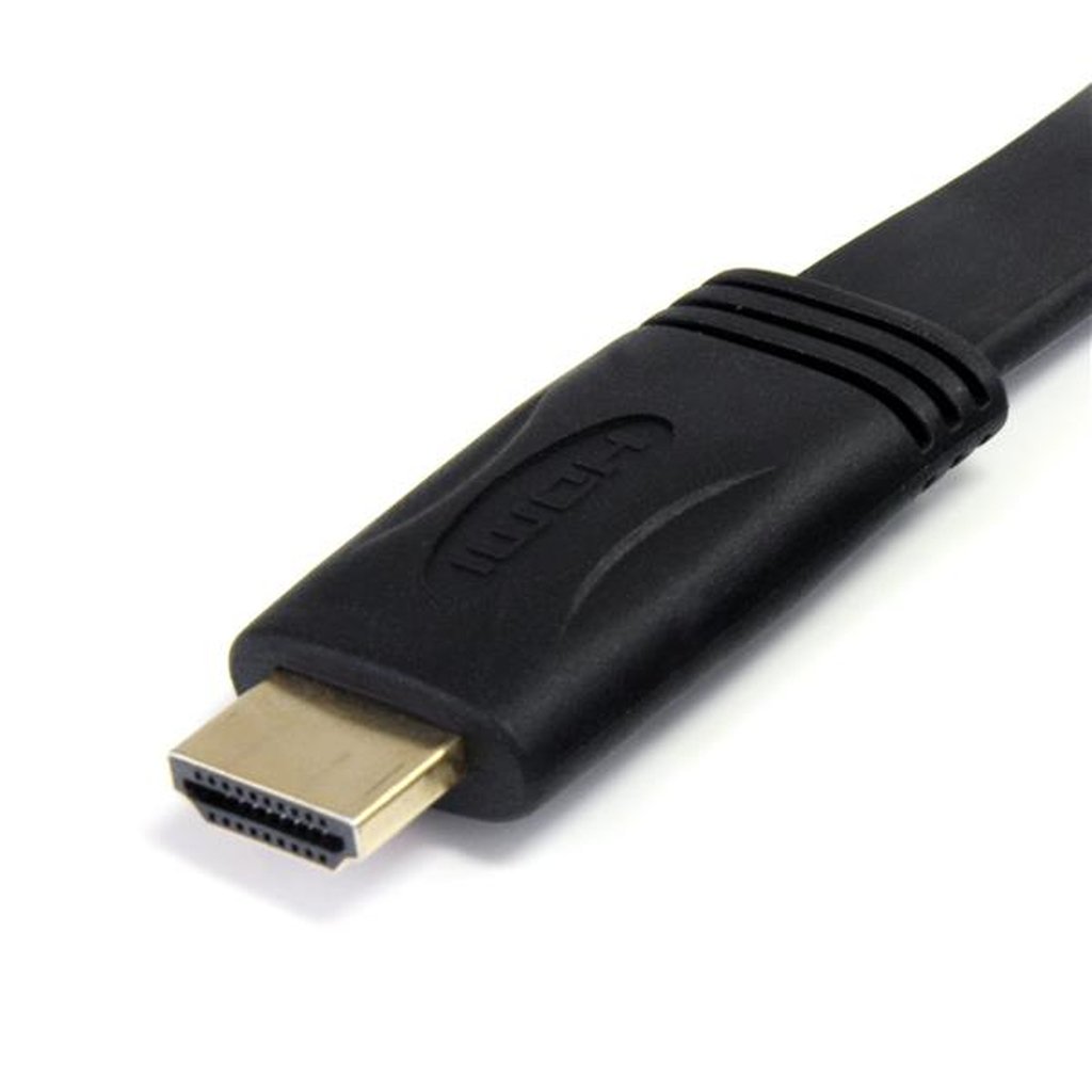 StarTech.com 5m Flat High Speed HDMI® Cable with Ethernet - Ultra HD 4k x 2k HDMI Cable - HDMI to HDMI M/M - Image 2