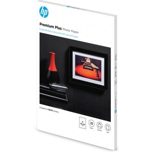 HP Premium Plus Photo Paper, Satin, 300 g/m2, A4 (210 x 297 mm), 20 sheets - Image 4
