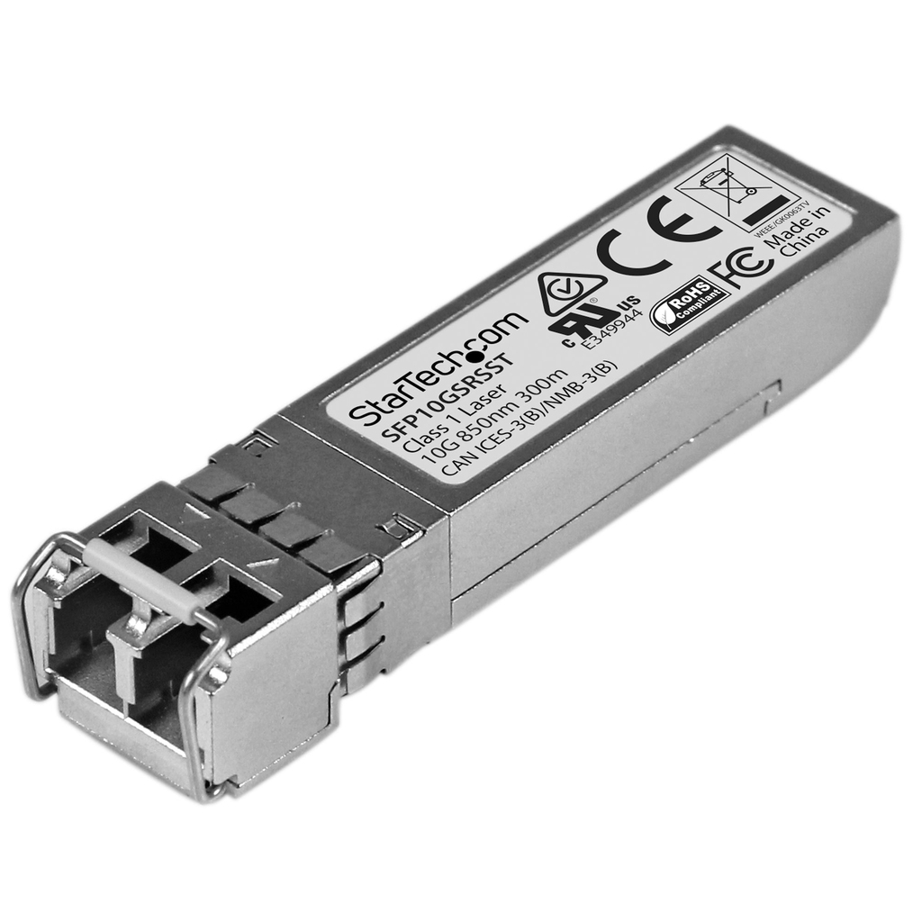 StarTech.com Cisco SFP-10G-SR-S Compatible SFP+ Transceiver Module - 10GBASE-SR~Cisco SFP-10G-SR-S Compatible SFP+ Module - 10G