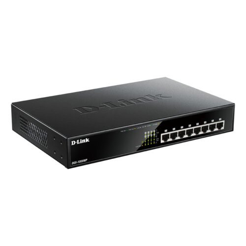 D-Link 8-Port Desktop Gigabit PoE+ Switch - Image 3