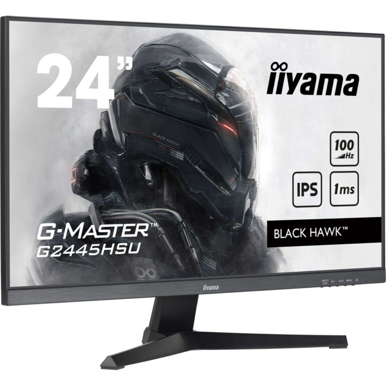 iiyama G-MASTER G2445HSU-B2 computer monitor 60.5 cm (23.8") 1920 x 1080 pixels Full HD LCD Black