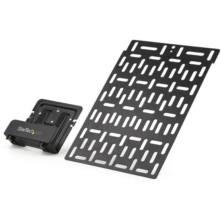 StarTech.com Universal TV Accessory Mount - Adjustable TV & Wall Mount Bracket - Media Players/Router/Modem/AV Switches & Exten