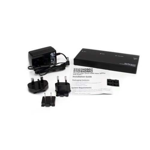 StarTech.com 2-port HDMI splitter and signal amplifier - Image 2
