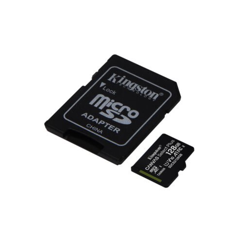 Kingston Technology Canvas Select 128GB micSDXC Plus 100R A1 C10 Card + ADP - Image 6